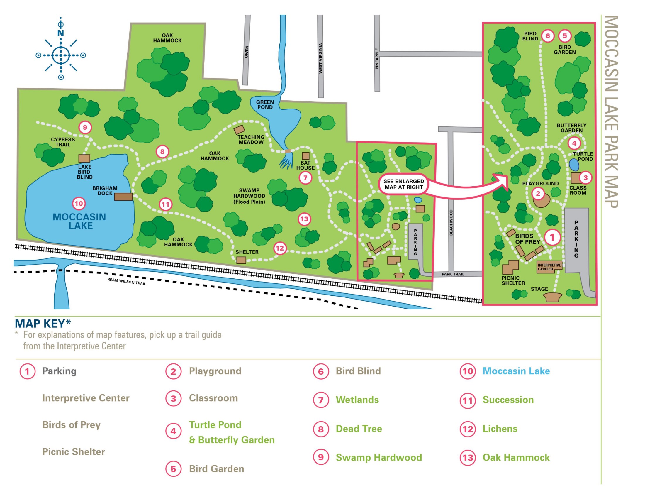 Moccasin Park Map